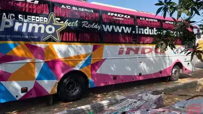 Indu Travels Bus-Side Image