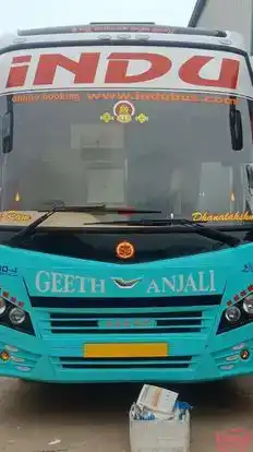 Indu Travels Bus-Front Image