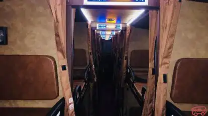 Paradizo travels Bus-Seats layout Image