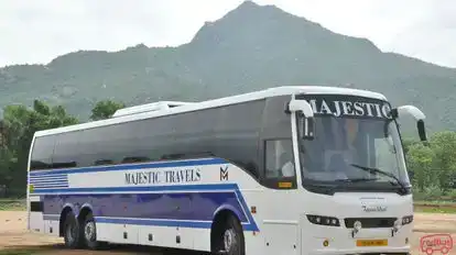 Majestic Travels Bus-Side Image