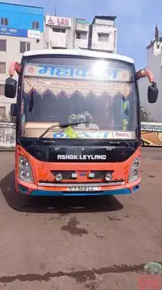 Orchha Travels Bus-Front Image