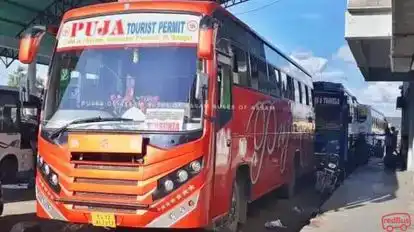 Puja Transport Bus-Front Image