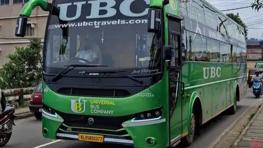 Ubc travels Bus-Front Image