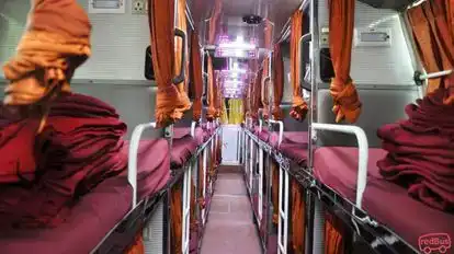 GV Travels Bus-Seats layout Image