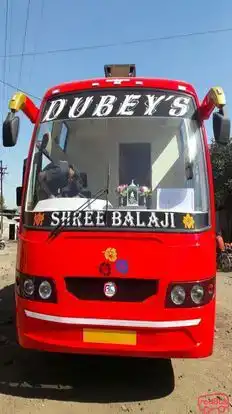 Dubey Travels Bus-Front Image
