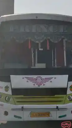 Prince Travels And Cargo Bus-Front Image