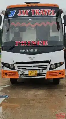 Prince Travels And Cargo Bus-Front Image