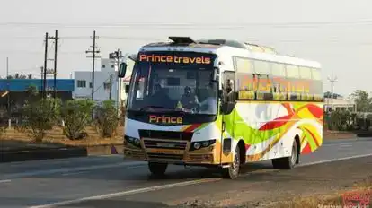 Prince Travels And Cargo Bus-Front Image