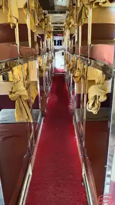 Prince Travels And Cargo Bus-Seats layout Image