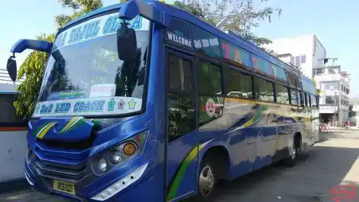 Taj Travels Bus-Front Image