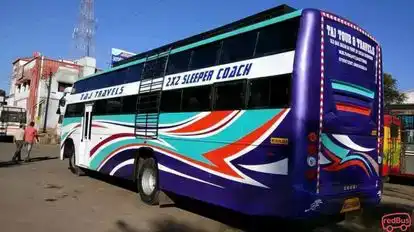 Taj Travels Bus-Front Image