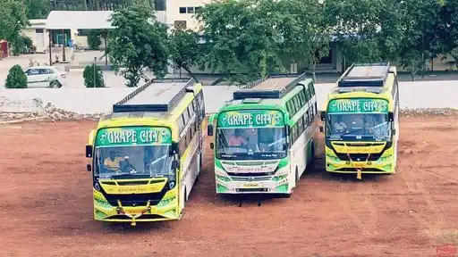 Grape City Travels Bus-Front Image