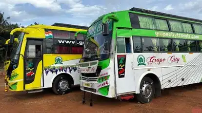 Grape City Travels Bus-Front Image