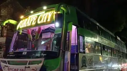 Grape City Travels Bus-Front Image