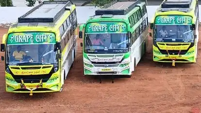 Grape City Travels Bus-Front Image