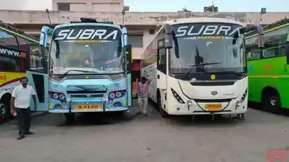 Subra roadways Bus-Front Image
