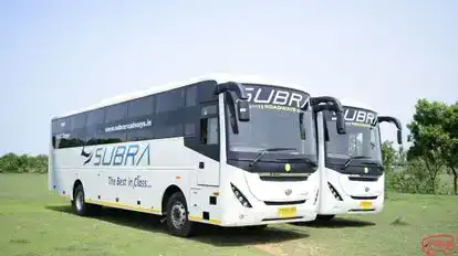 Subra roadways Bus-Front Image