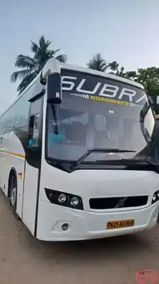 Subra roadways Bus-Front Image