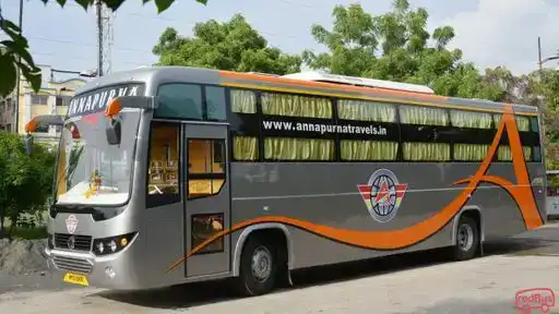 Annpurna Motors Bus-Front Image