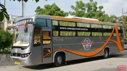 Annpurna Motors Bus-Front Image