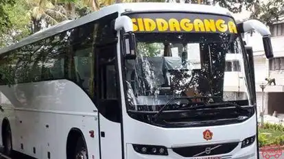 Siddaganga Tours and Travels Bus-Front Image