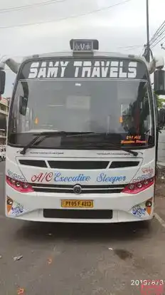 Samy Travels Bus-Front Image