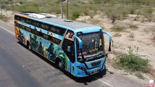 Jay Dwarkadhish Travels® Bus-Front Image