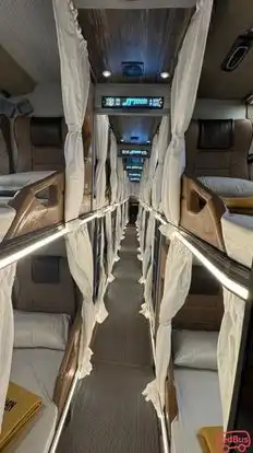 Jihan luxury travels Bus-Seats layout Image