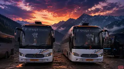 Fouji travels Bus-Front Image