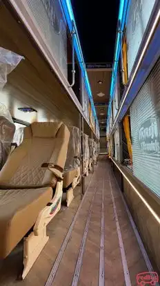 Fouji travels Bus-Seats Image