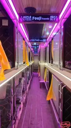 Fouji travels Bus-Seats layout Image