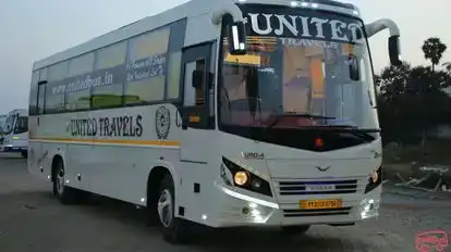 New United Travels Bus-Front Image