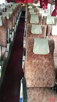 SS Gangeshwar Travels Bus-Seats layout Image