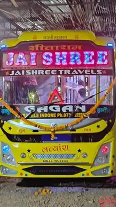 Jaishree Travels Bus-Front Image