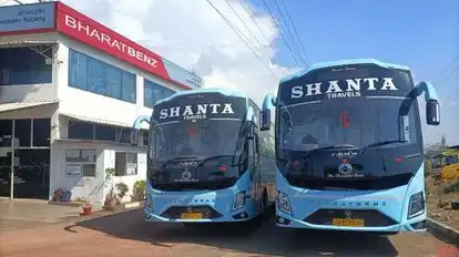 Shanta Travels Bus-Front Image