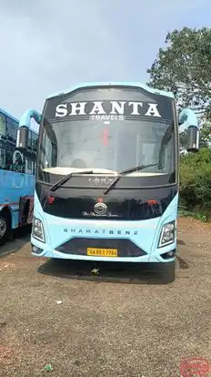 Shanta Travels Bus-Front Image