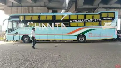 Shanta Travels Bus-Side Image