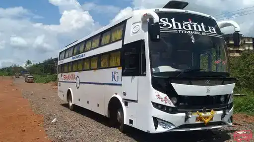 Shanta Travels Bus-Front Image