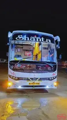 Shanta Travels Bus-Front Image