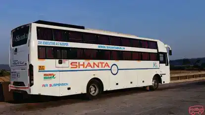 Shanta Travels Bus-Side Image