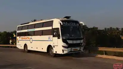 Shanta Travels Bus-Side Image