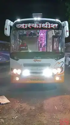 Jay Dwarkadhish Tours and Travels Bus-Front Image