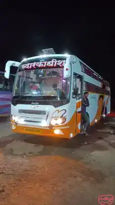 Jay Dwarkadhish Tours and Travels Bus-Front Image