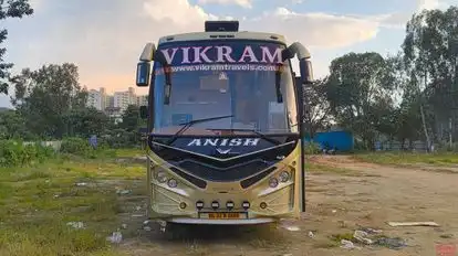 Vikram Travels Bus-Front Image