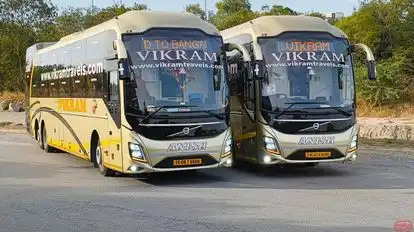 Vikram Travels Bus-Front Image