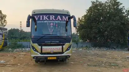 Vikram Travels Bus-Front Image