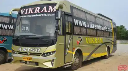 Vikram Travels Bus-Front Image