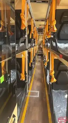 Jai shri ganesh yatra company Bus-Seats layout Image