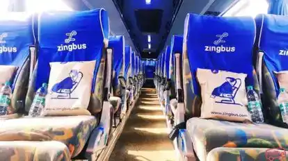 Zingbus Bus-Seats layout Image