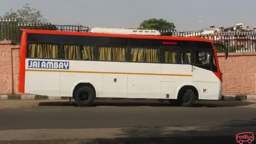 Jai Ambay Travelling Agency Bus-Front Image